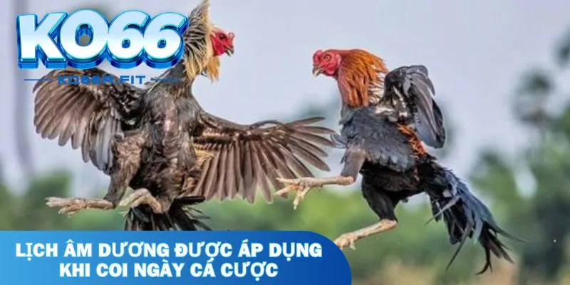 Lịch âm dương được áp dụng khi coi ngày cá cược