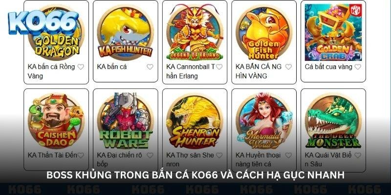 Chơi vui săn boss liền tay.
